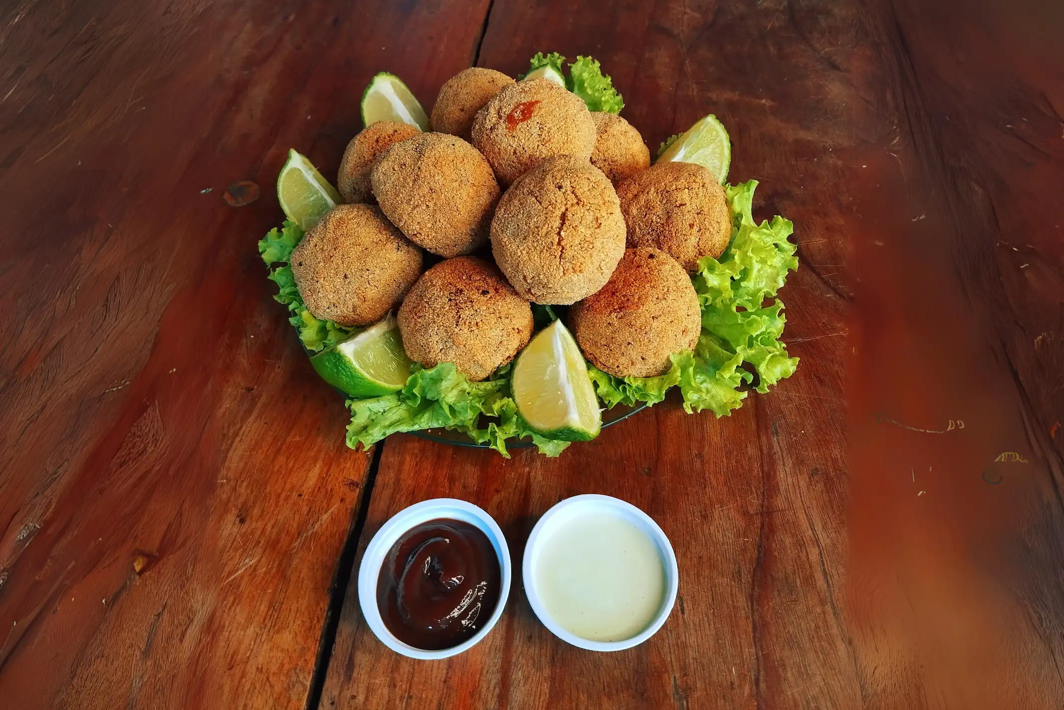 Bolinho de Mandioca com Costela